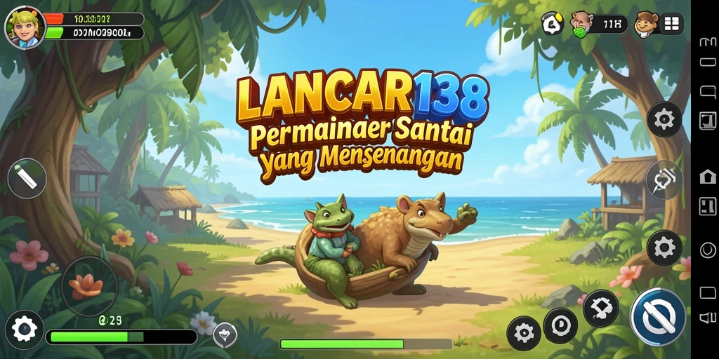 Screenshot menampilkan gameplay seru dari LANCAR138 dengan beragam level.