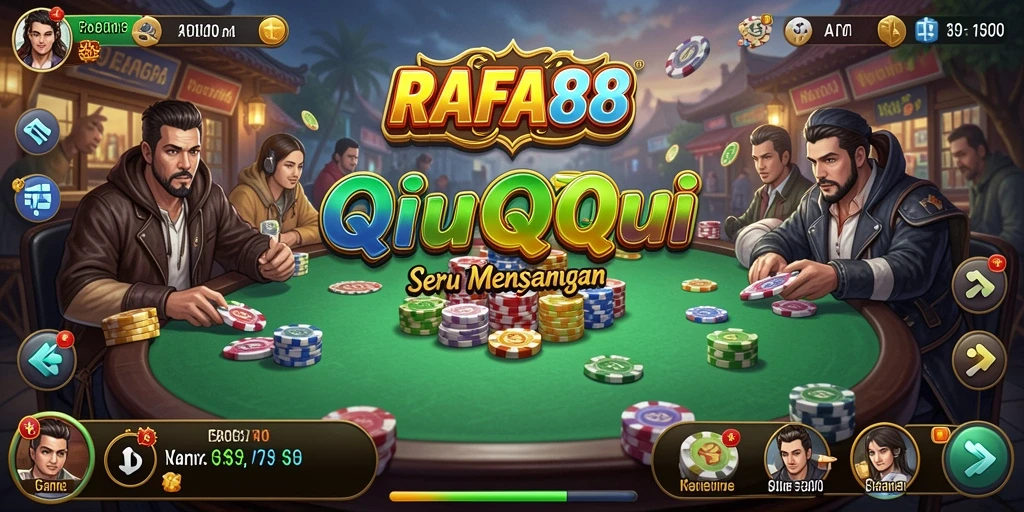 Gameplay seru QiuQiu di RAFA88 yang menegangkan.