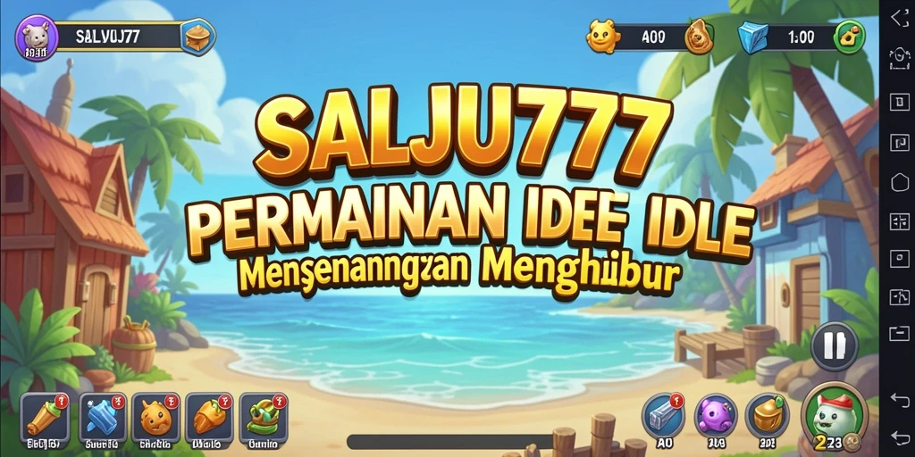 Tampilan gameplay SALJU777 yang menarik dan interaktif dalam genre Idle.