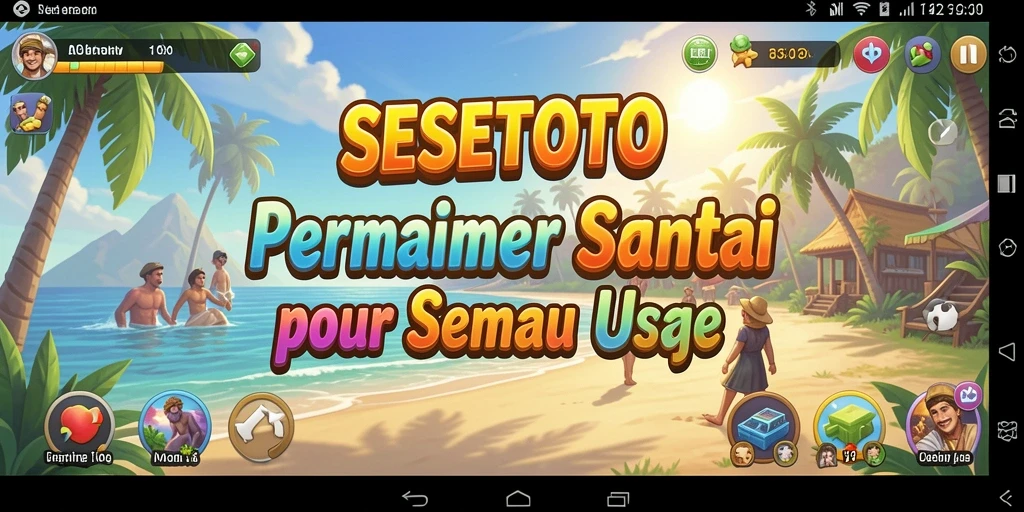 Screenshot SESETOTO menampilkan gameplay yang menyenangkan dan interaktif.
